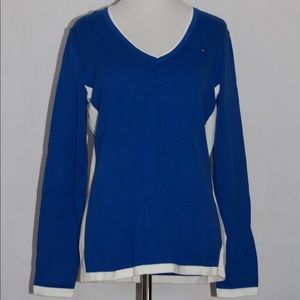 Tommy Hilfiger cotton v-neck sweater